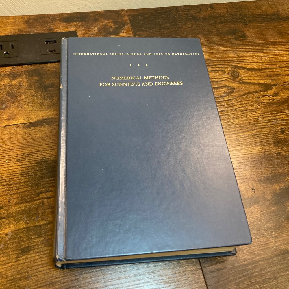 Numerical Methods for Scientists and Engineers Richard Hamming 2nd Ed 1973 HC